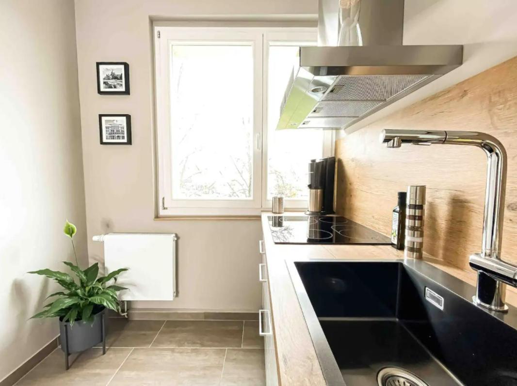 Modernes, Mediales Apartment, Naehe Der Neuen Leipziger Messe, Bis Vier Personen Экстерьер фото
